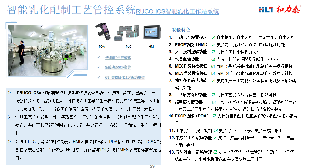 智能乳化配制工藝管控系統(tǒng)RUCO-ICS智能乳化工作站系統(tǒng)